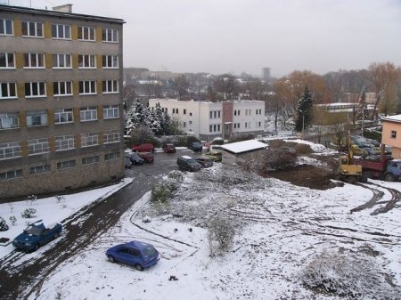 Powstaje parking przy Starostwie Powiatowym