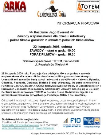 Każdy ma swój Everest