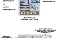 Policja ma nowe legitymacje