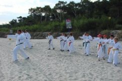 Trening na plaży