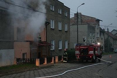 Spłonęło mieszkanie,właścicielka w szpitalu
