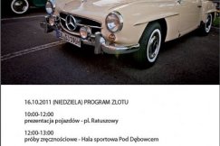 Stylowe auta pod Dębowcem