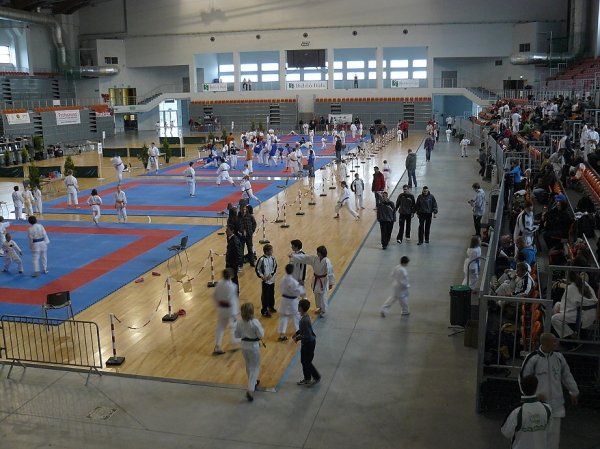 Zacięte walki na pięciu tatami