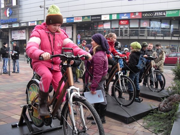 Choinka w systemie rowerowym