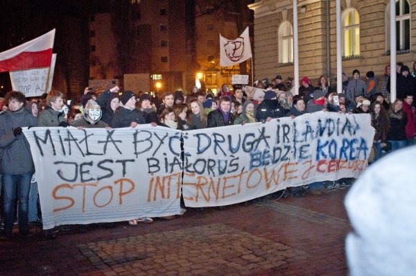 Bielszczanie przeciw cenzurze