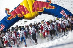 Masowy zjazd na krechę