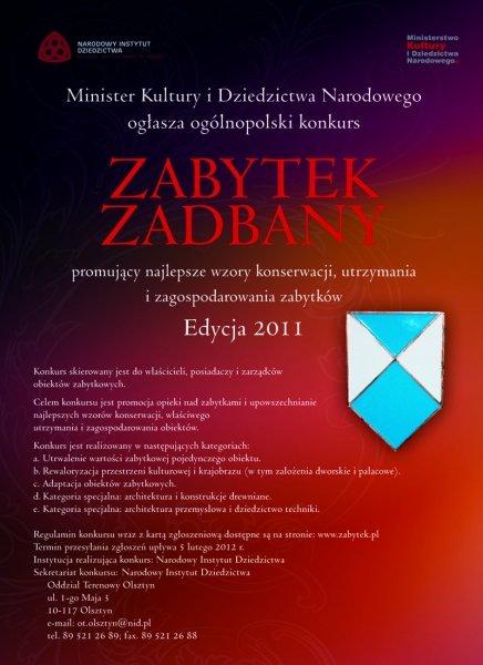 Zadbany zabytek na granicy