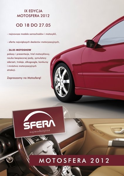 Salon motoryzacyjny w Sferze