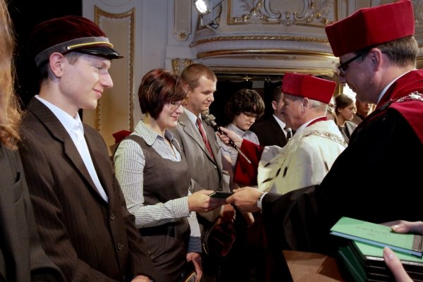 Rektor o kłopotach na inaugurację