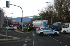 Nieostrożny kierowca PKS