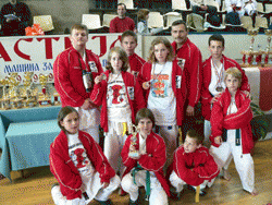 Dobry występ klubu sportowego Bushi z Bielska-Białej w Belgradzie. 4 medale dla BUSHI w Serbii.