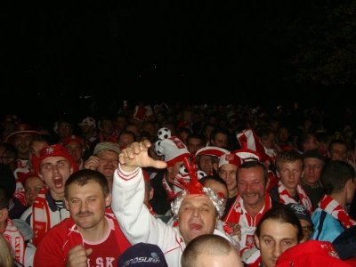 Bielski sektor na Stadionie Śląskim