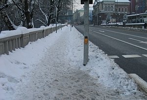 Bielsko-Biała nie lubi śniegu