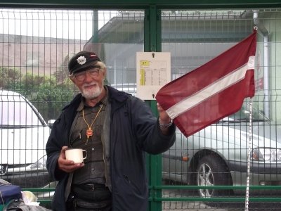 Niezwykły podróżnik nad Białą