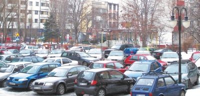 Trawnik lub parking