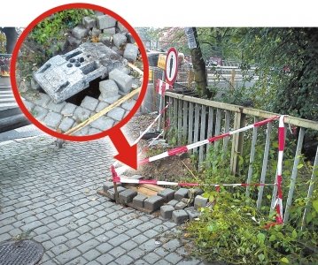 Pułapki bielskich chodników
