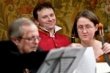 Strauss w czerwonej sukni