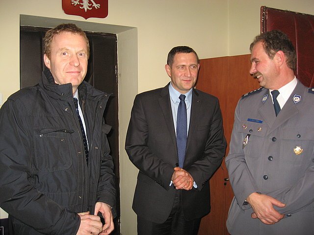 Minister zaszczycił policjantów