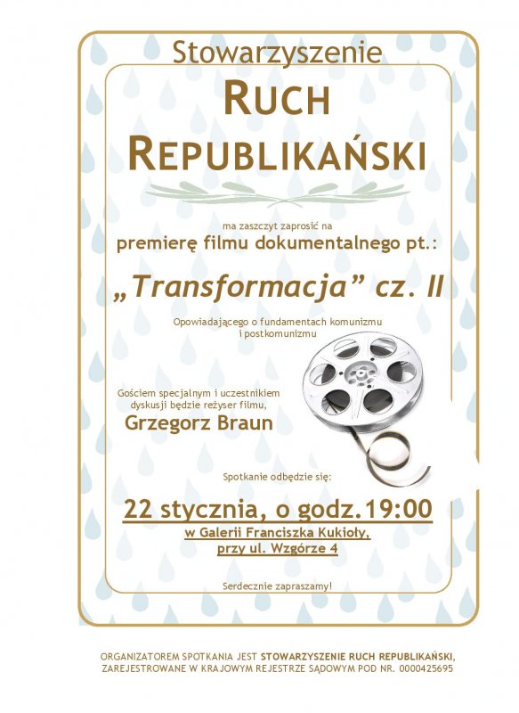 Kontrowersyjny reżyser zaprasza
