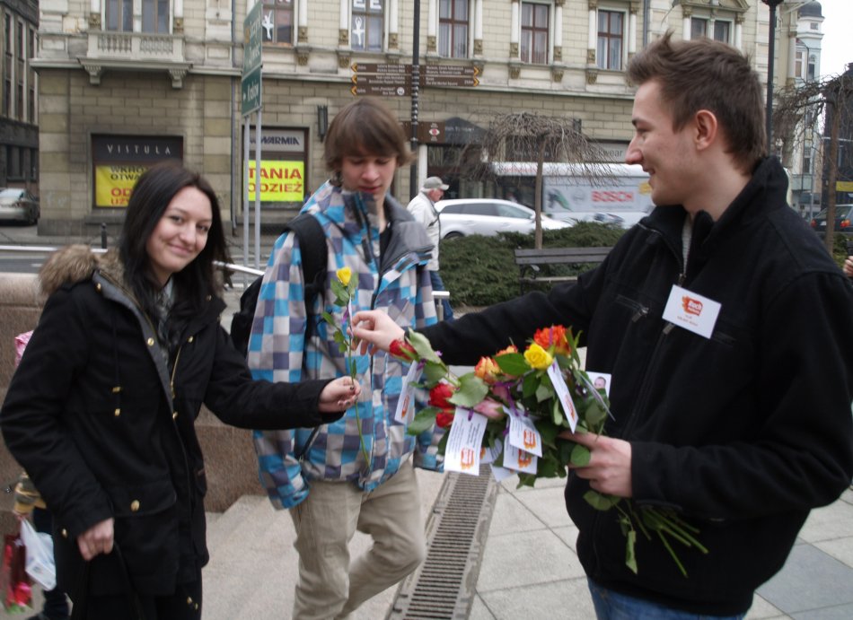 Dzień Kobiet na placu Chrobrego