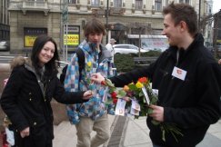 Dzień Kobiet na placu Chrobrego