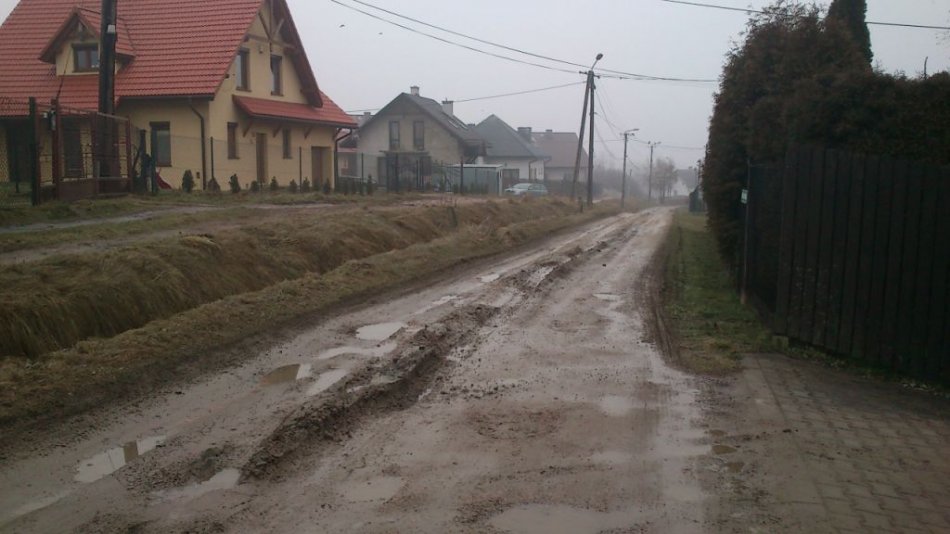 Błotnista część dumy Podbeskidzia