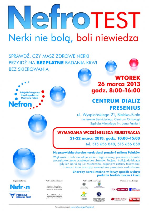 Ogromne zainteresowanie Nefrotestem