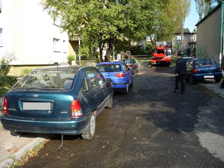 Blokady na drogach pożarowych