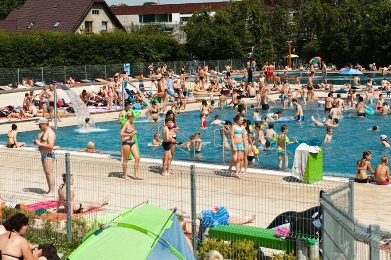 Otwierają basen w Cygańskim Lesie