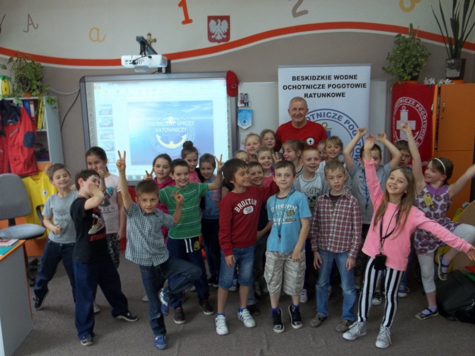 Ratownik w bielskich szkołach
