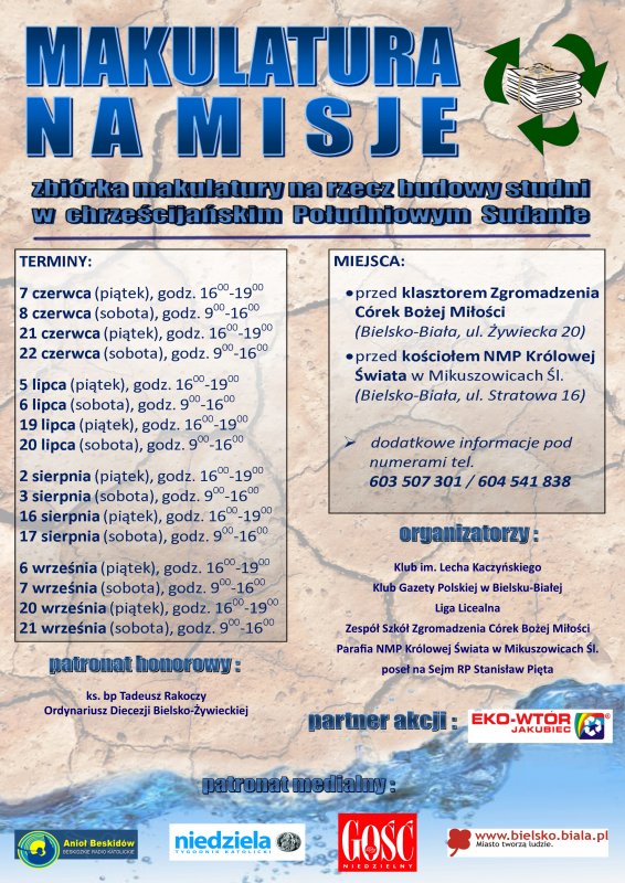 Cierpliwości, zbudujemy studnię