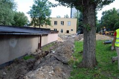 Uwięzili samochody przy Wiśniowej