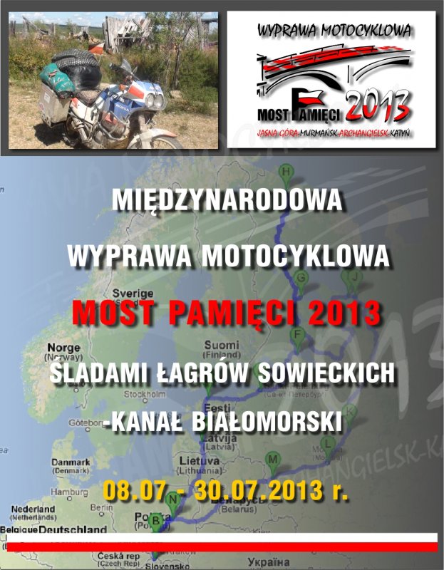 Daleka wyprawa motocyklistów