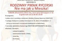 Pokaz rycerzy z osiedla Mieszka