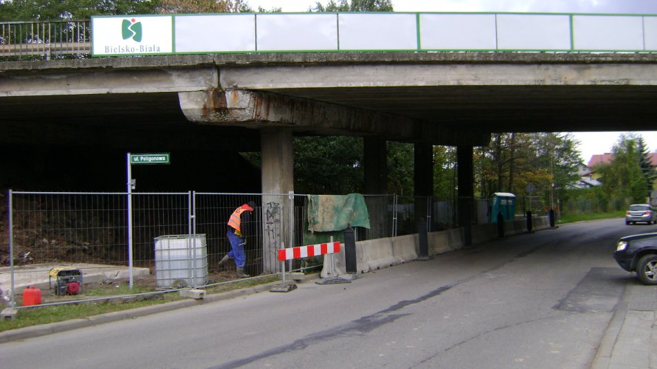 Rozpoczęli remont wiaduktu