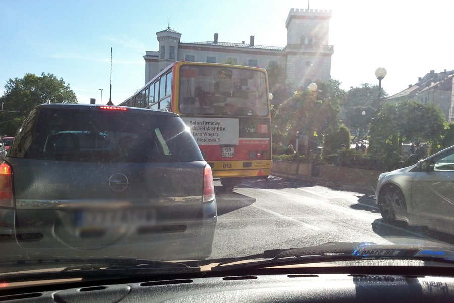 Ułan w autobusie MZK?