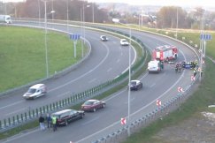 Śmierć motocyklisty na S-1