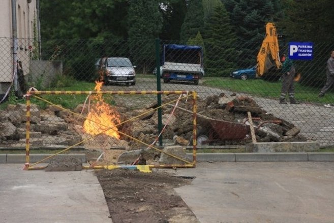 Stojąc na bombie (gazowej)