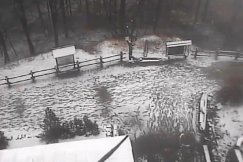 W Bielsku-Białej spadł śnieg