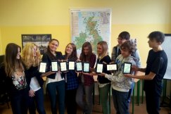 Wszyscy uczniowie mają tablety