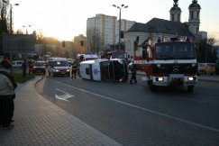 Uderzył w karetkę na sygnale