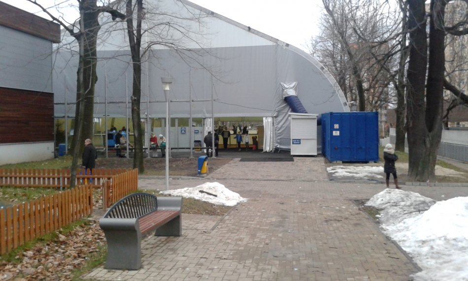 Śnieg i lód w Bielsku-Białej