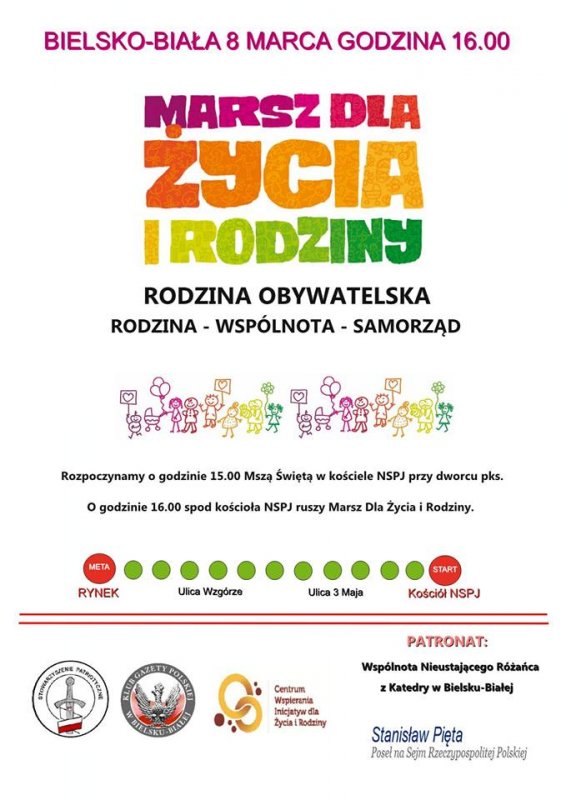 Pójdą w obronie życia i rodziny