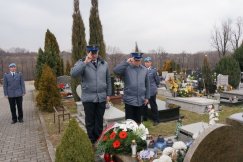 Oddali hołd zmarłemu policjantowi
