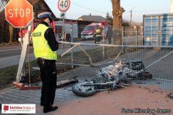 Zima zaskoczyła motocyklistów