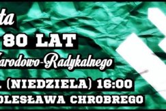 Narodowcy zapraszają na plac