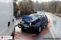 Wypadek drogowy na ul. Lipnickiej - foto