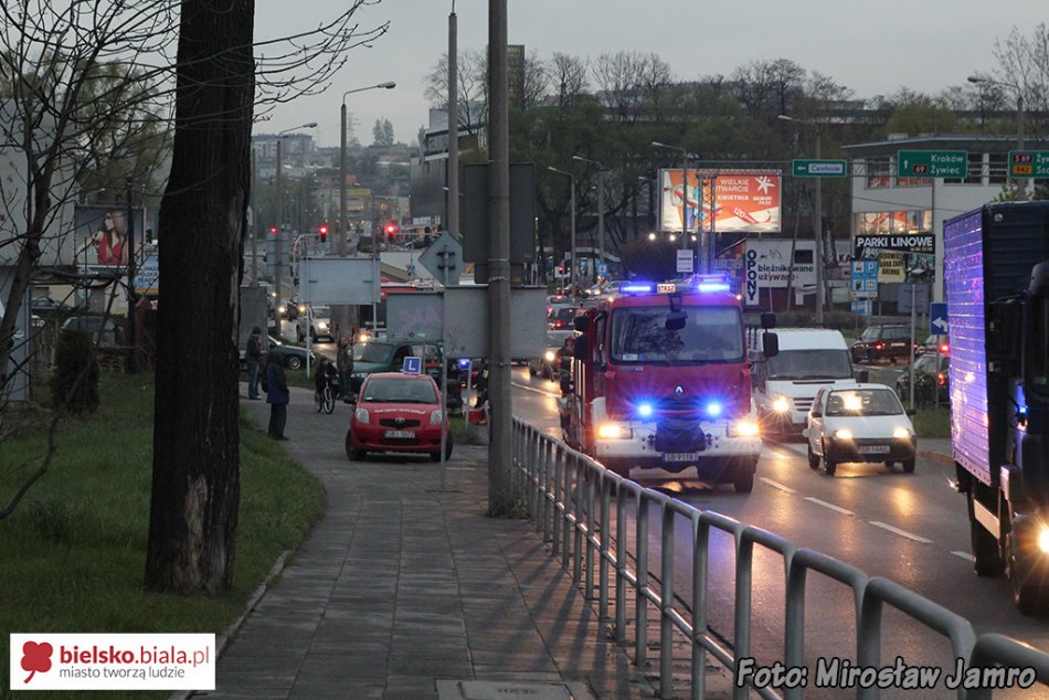Stłuczka osobówek na ul. Andersa - foto