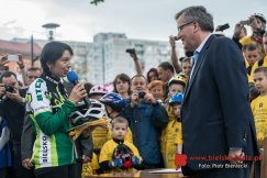 Prezydent Komorowski z bielszczanami
