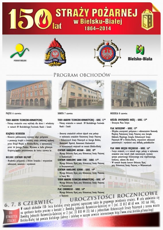 Pokazowe akcje gaśnicze - program